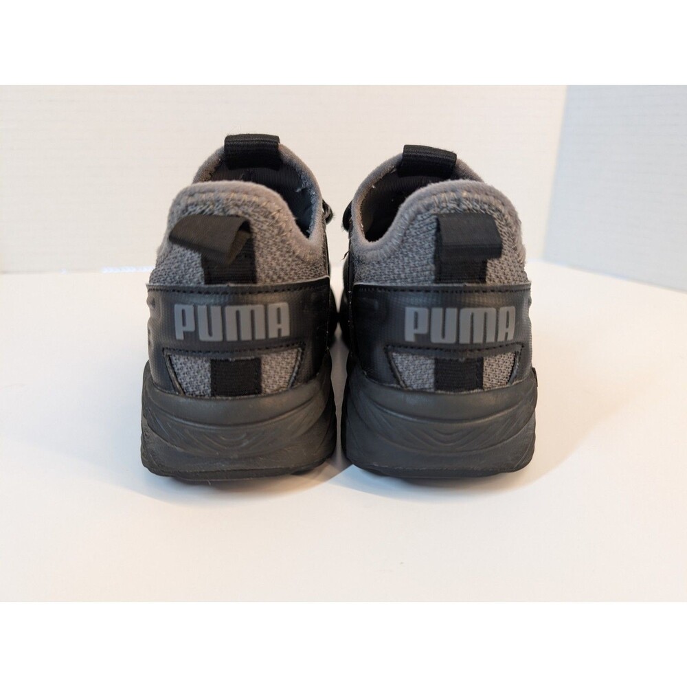 Puma Kids Pacer Future Doubleknit Running Size 13C Blck/Gray - Picture 7 of 9